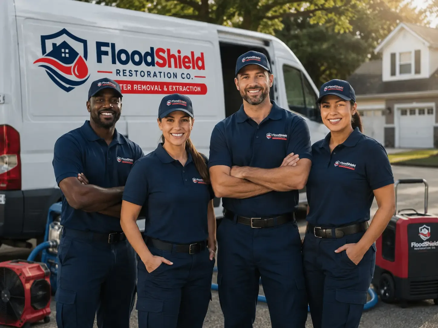 Flood Damage Restoration company in Louin, MS